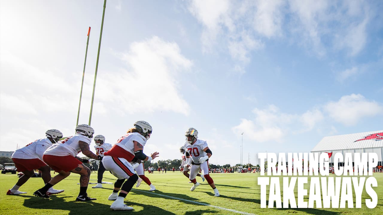 Tampa Bay Buccaneers practice in Miami and talk about Hurricane Ian impact;  Minneapolis selected as contingency site for Sunday's game