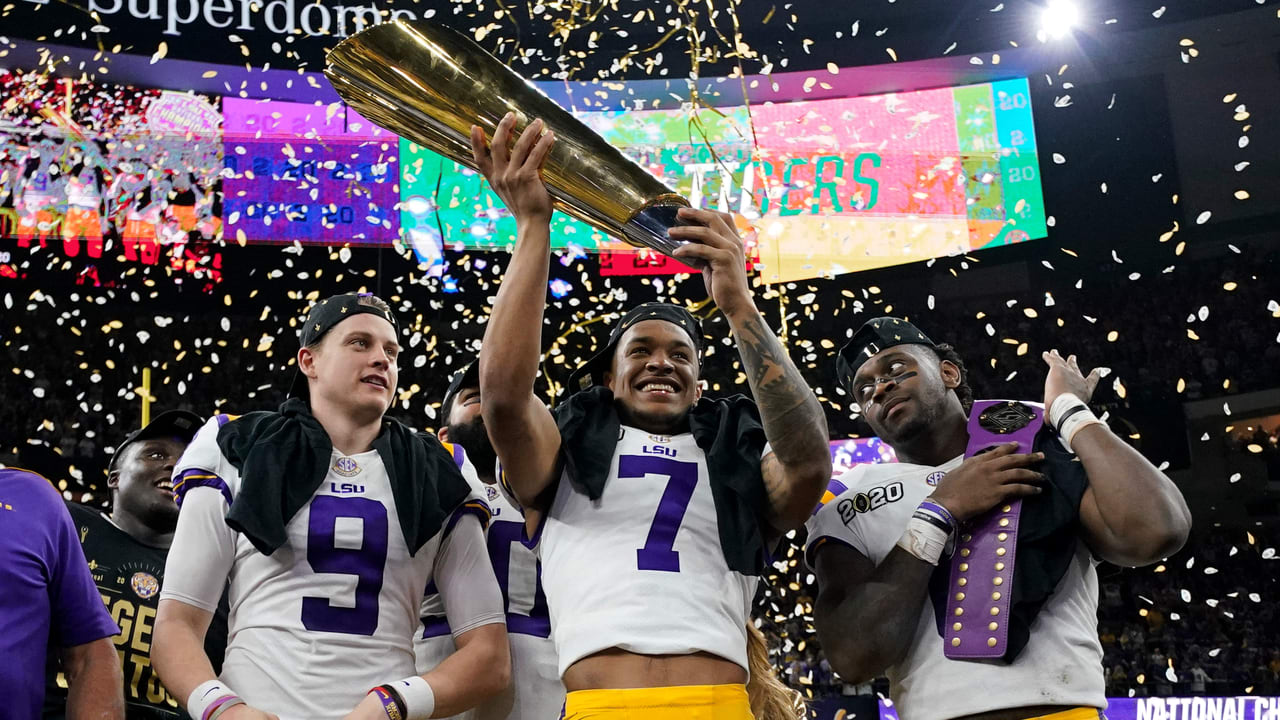 LSU's Joe Burrow shows why he's the top NFL draft prospect in title game -  Sports Illustrated