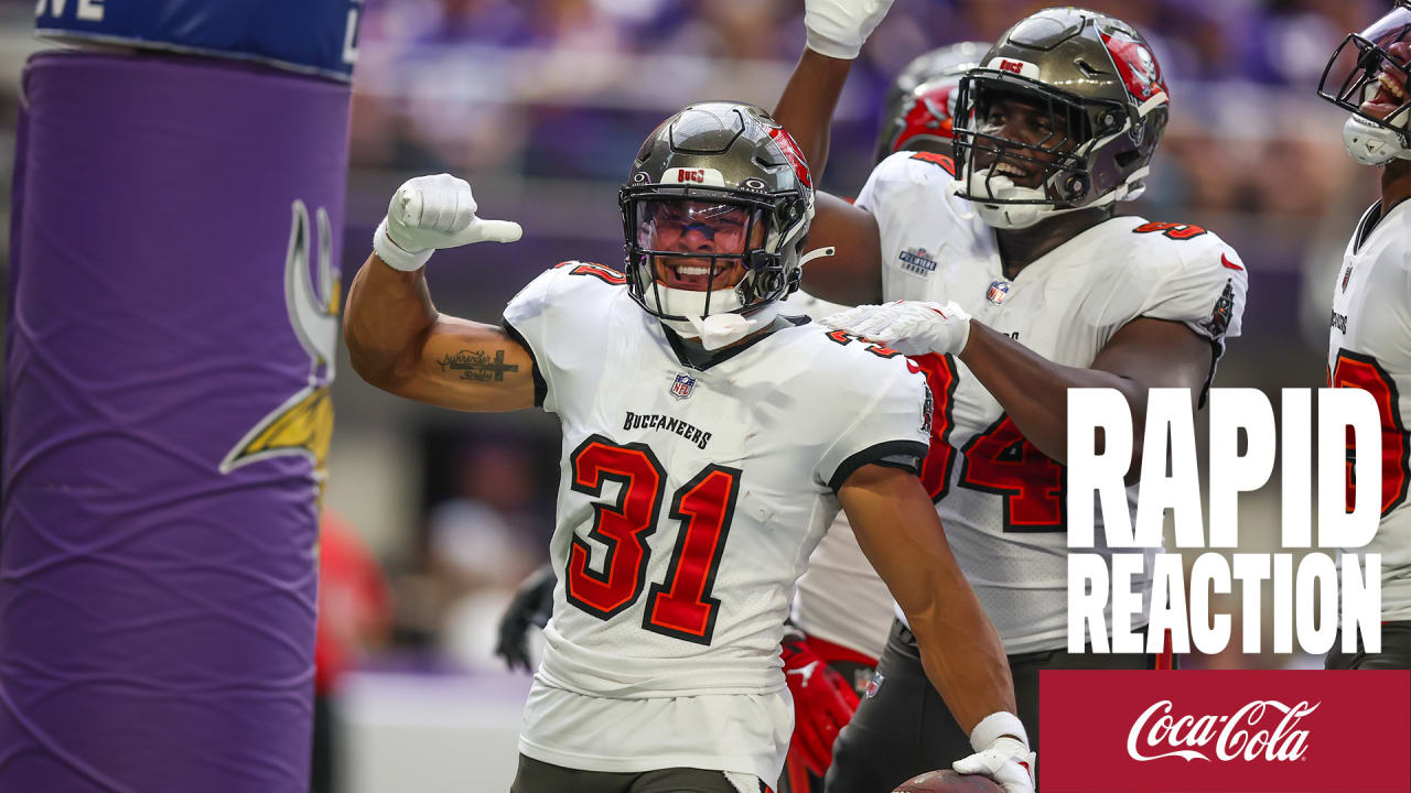 Bucs 20, Vikings 17 - Bucs Defeat the Minnesota Vikings in Week 1 - Vimarsana News
