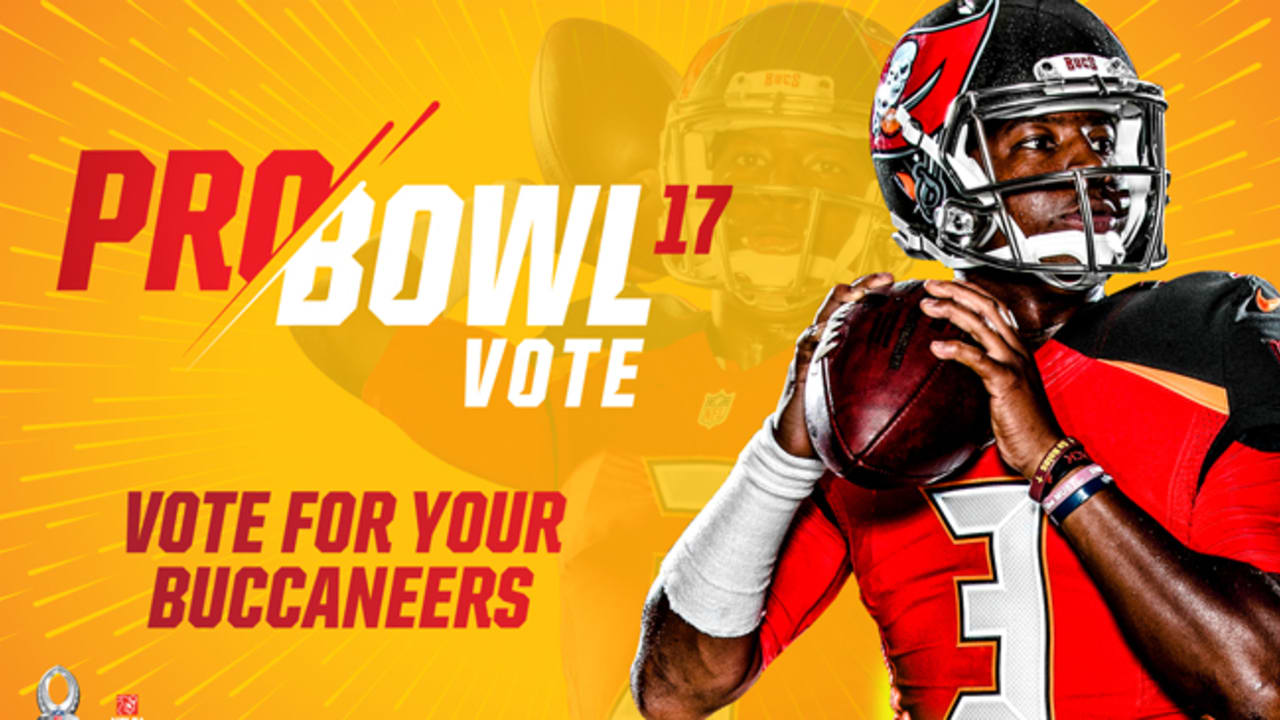 Vote Now Buccaneers Pro Bowl Info Sheet