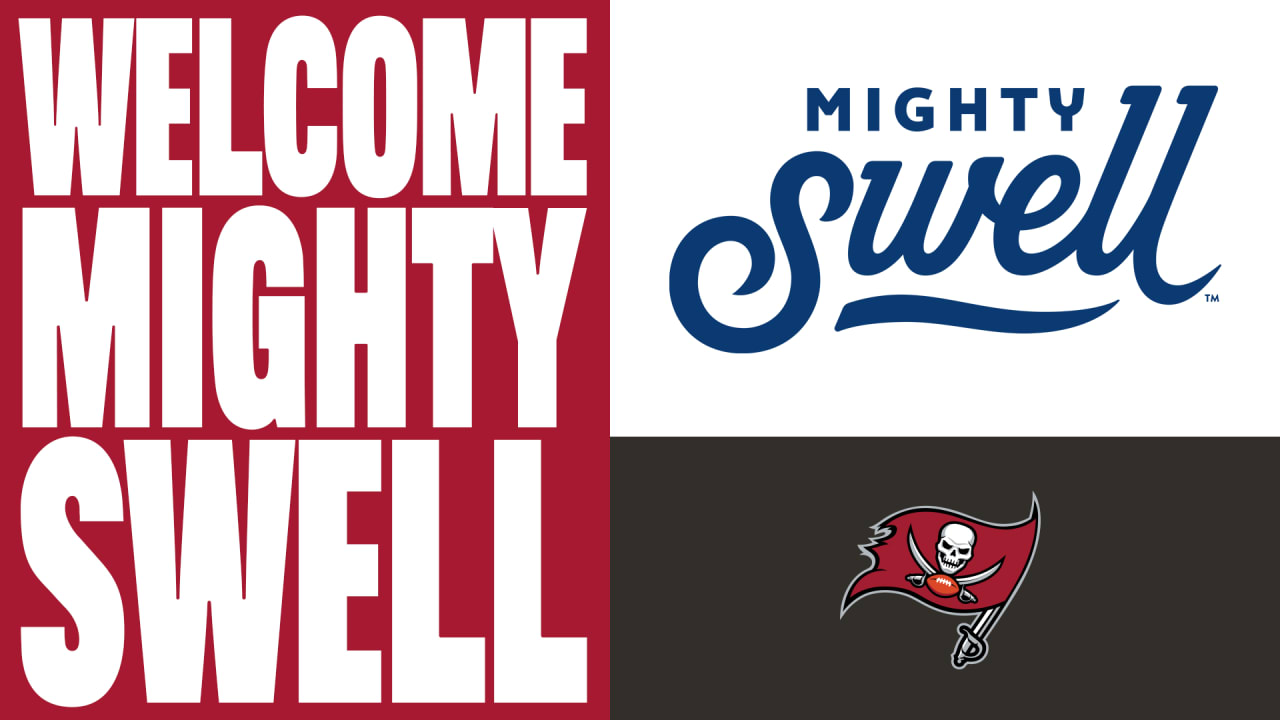 The Tampa Bay Buccaneers announce 2020 partnership with Mighty Swell Spiked Seltzer