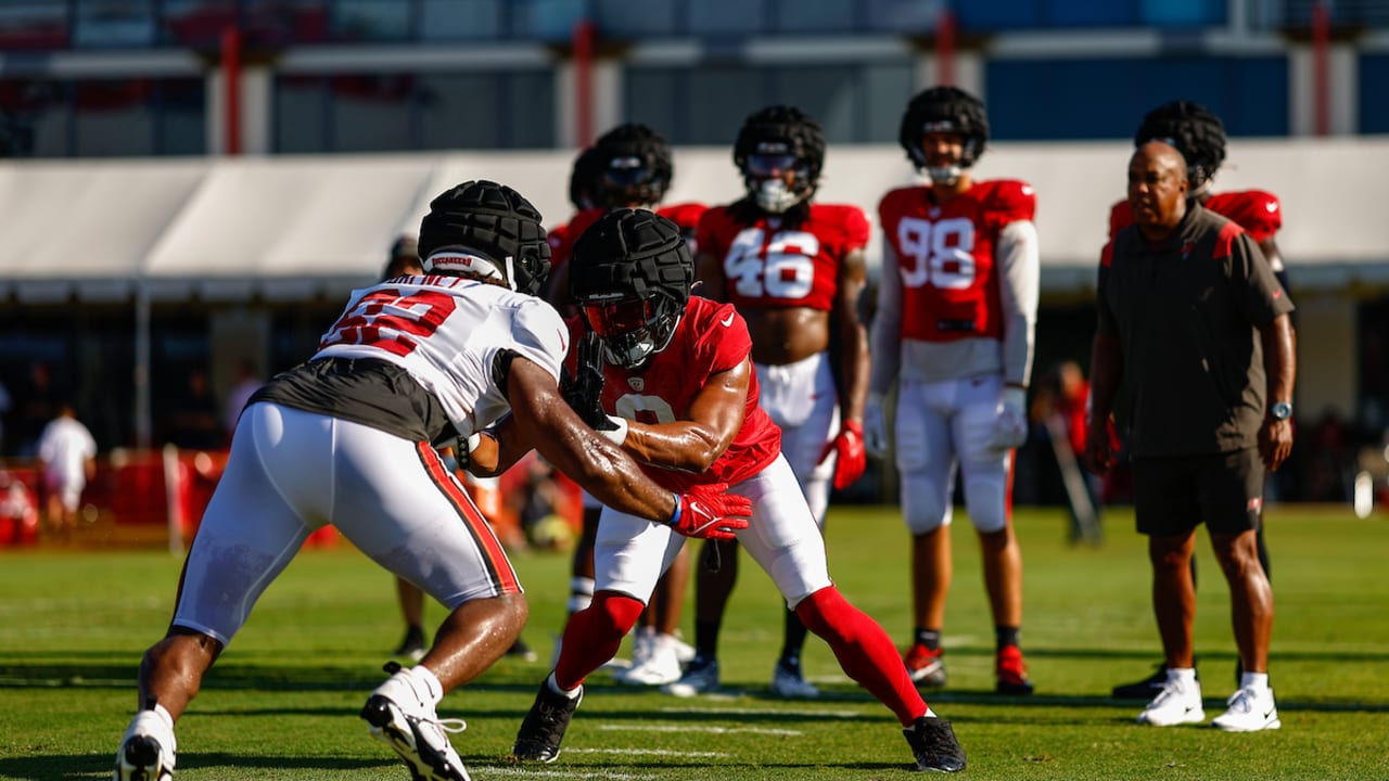 Tampa, Florida, USA, July 31, 2023, Tampa Bay Buccaneers player Cade Otton  #88 during a Training Camp at Advent Health Training Center . (Photo  Credit: Marty Jean-Louis/Alamy Live News Stock Photo - Alamy