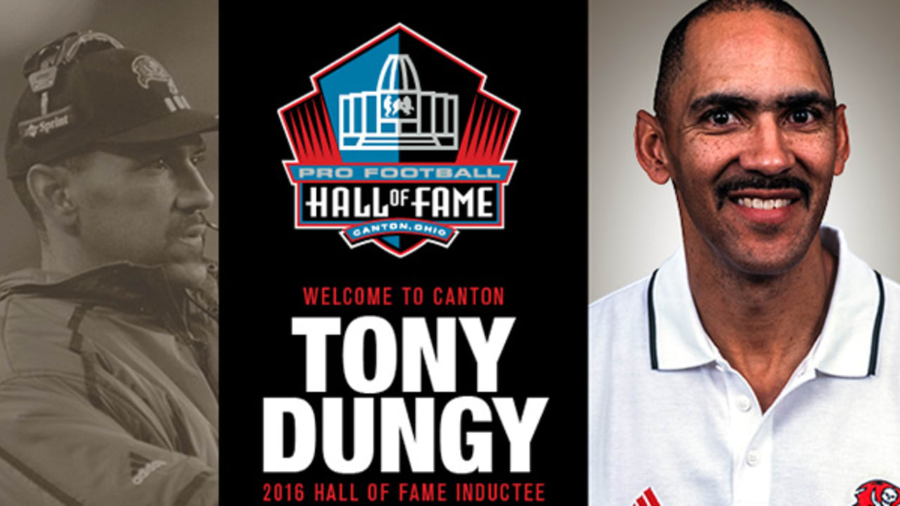 Who is Tony Dungy, the NFL Hall of Fame coach speaking at the