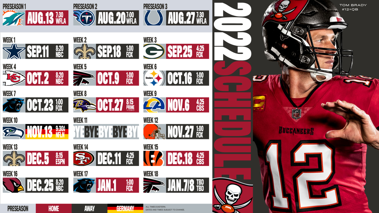 falcons game day schedule