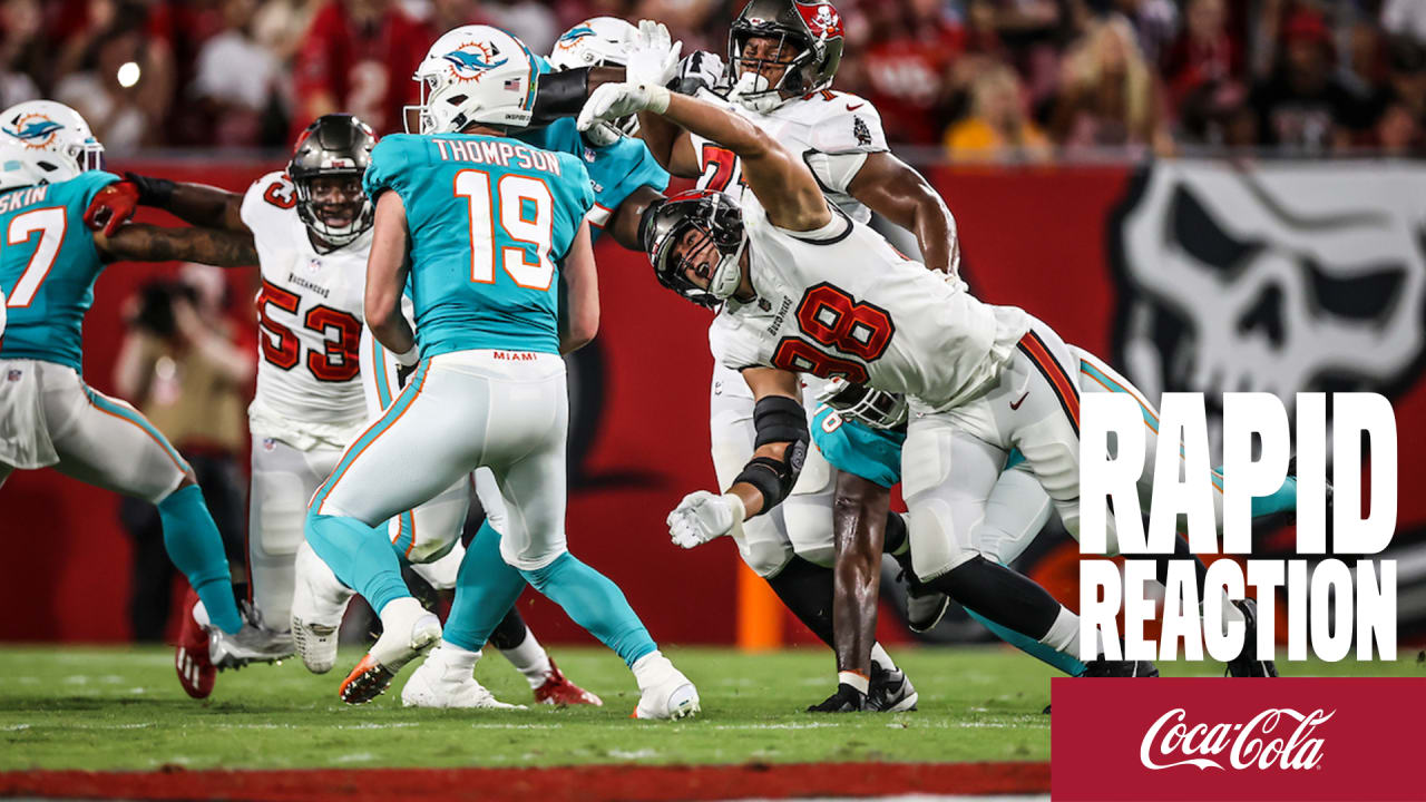 Final Score - Bucs Lose to Miami Dolphins in Preseason Week 1