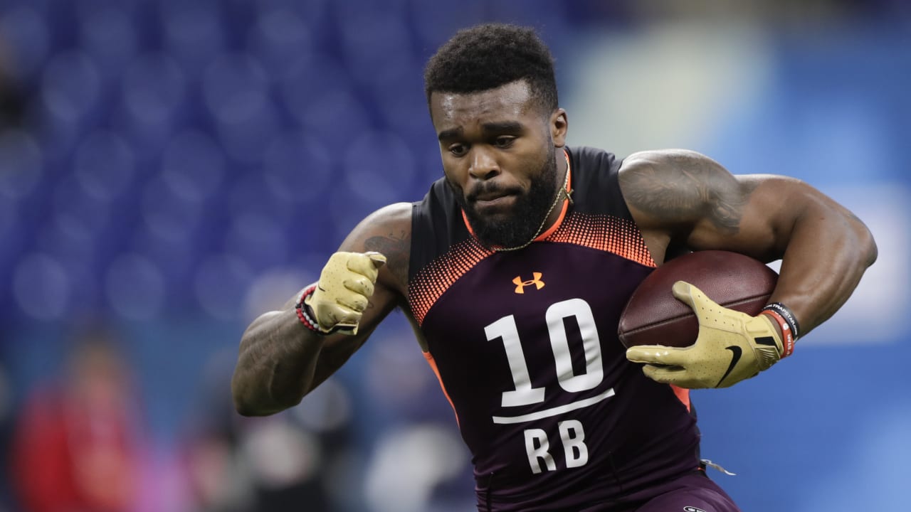 Top Photos of Running Backs at the NFL Combine