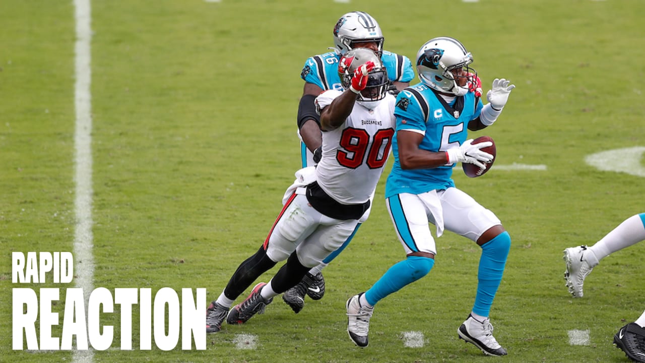 Buccaneers vs. Panthers score: Tampa Bay stifles Carolina offense, pulls  away in second half of victory 