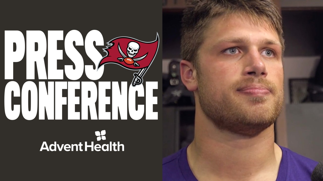 Cade Otton on Growing Role in Bucs Offense Press Conference