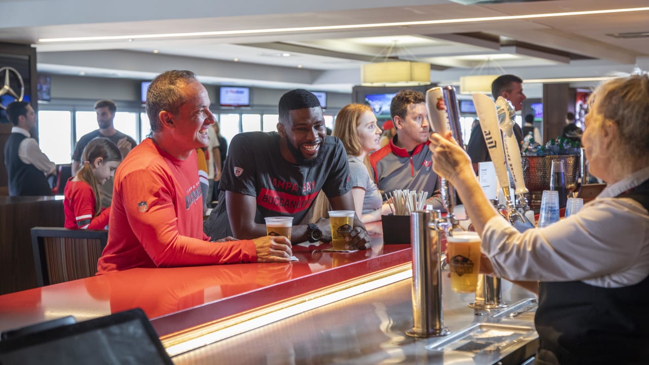 Tampa Bay Buccaneers reveal new hospitality and catering