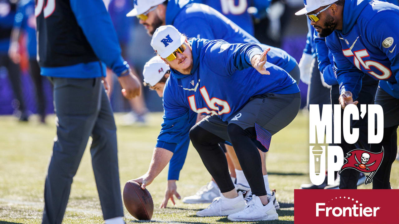 Ryan Jensen Mic'd Up at 2022 Pro Bowl Practice