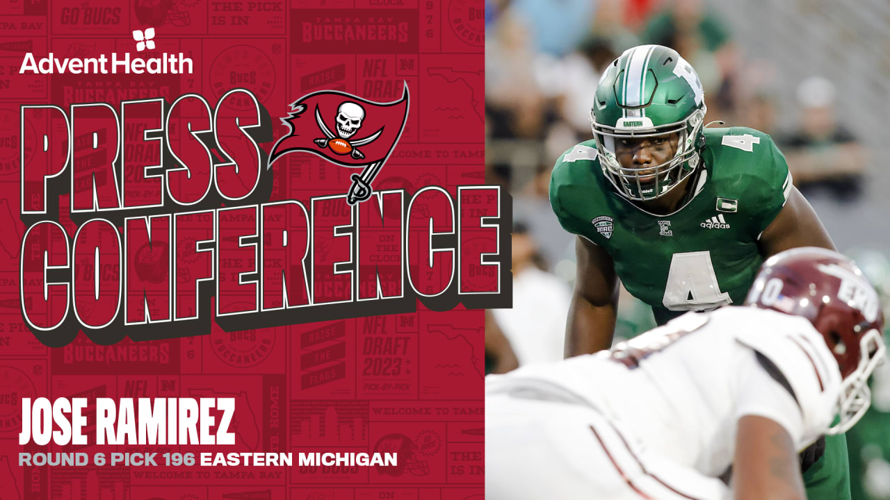 Jose Ramirez Selected by the Tampa Bay Buccaneers in the 2023 NFL Draft -  Eastern Michigan University Athletics