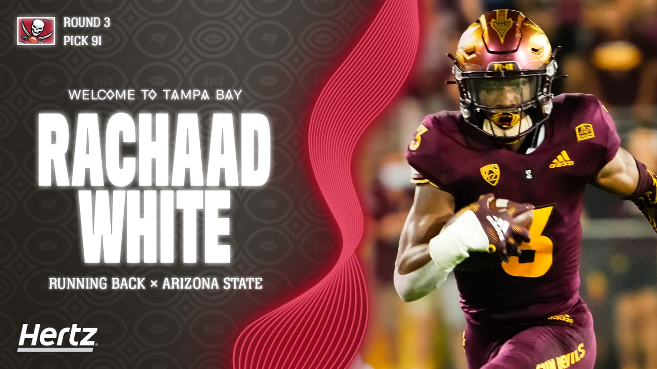 2022 NFL Draft: Running Back Rachaad White, Arizona State University, Round  Three Pick 91