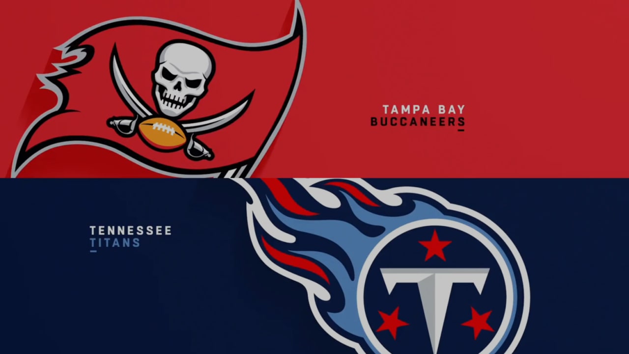 Tennessee Titans vs Tampa Bay Buccaneers in NFL preseason game photos