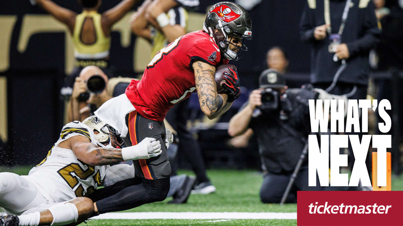 Next Up: Bucs Face Saints at Raymond James Stadium