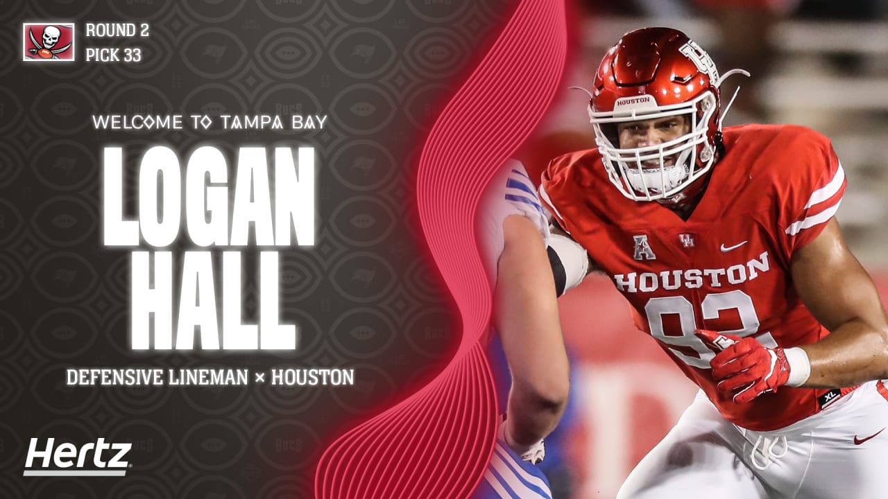 2022 NFL Draft Defensive Lineman Logan Hall, Houston, Round 2, Pickk 33