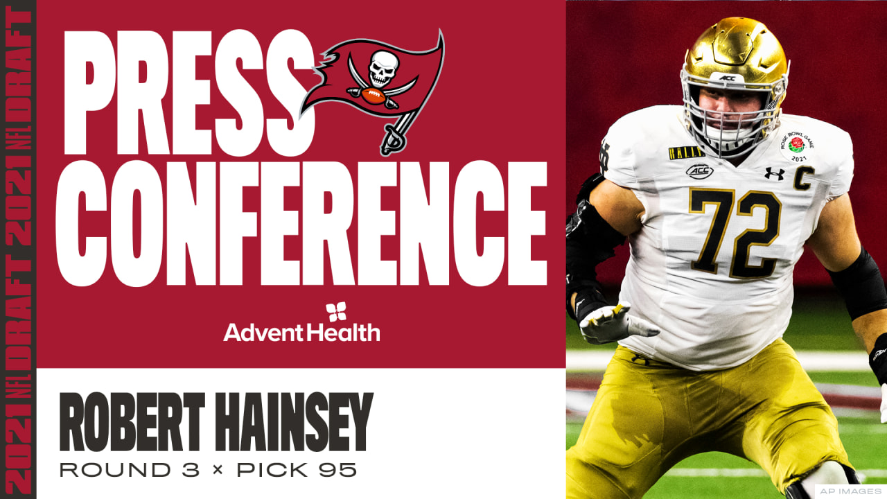 2021 NFL Draft: Offensive Tackle Robert Hainsey, Notre Dame, Round