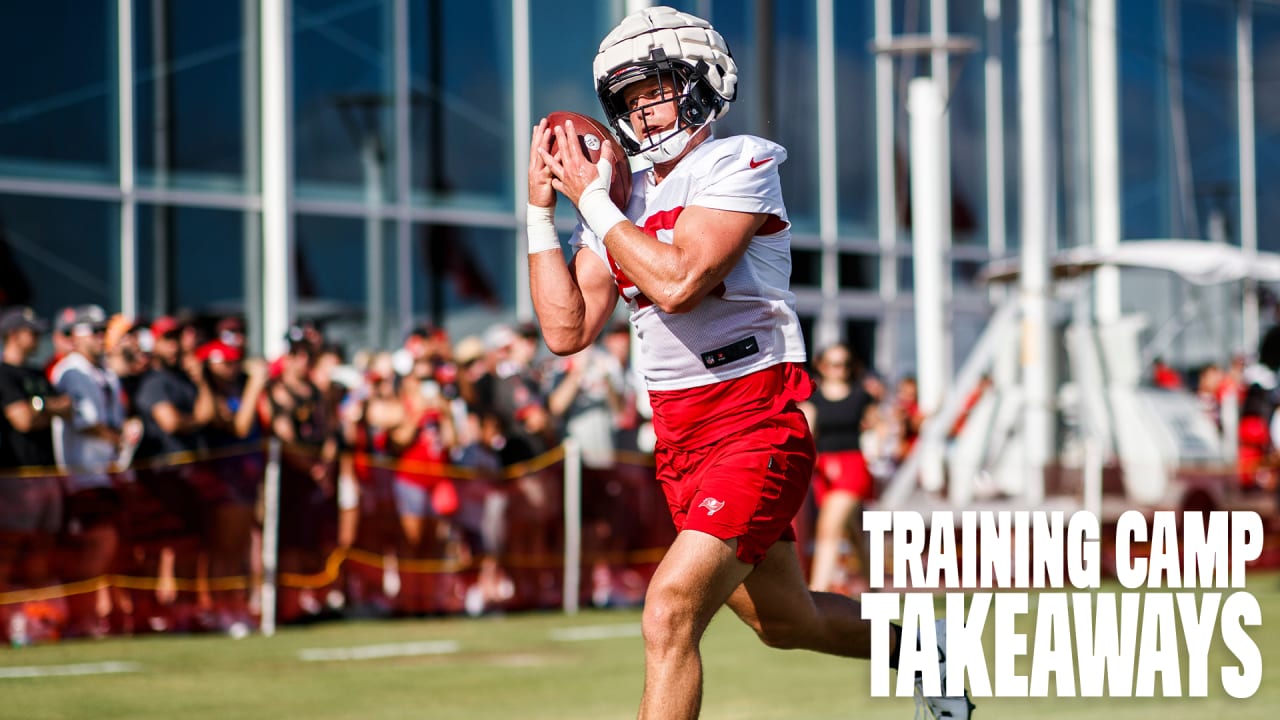 Buccaneers Training Camp: Cade Otton Working to Earn Tom Brady's Trust -  Tampa Bay Buccaneers, BucsGameday