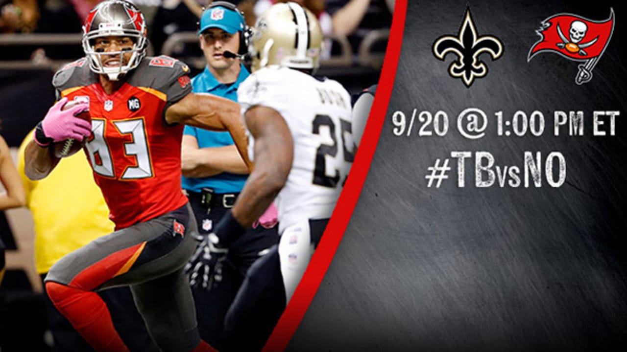 Buccaneers Vs. Saints Game Preview