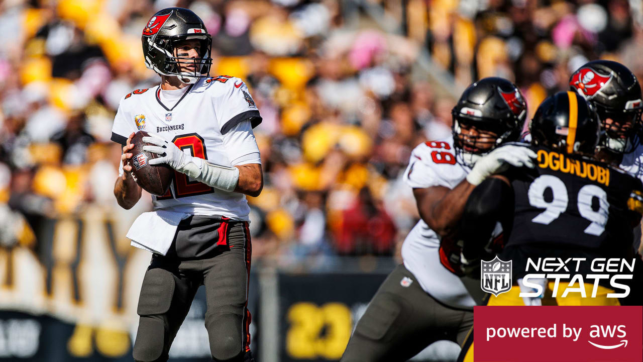 Pittsburgh Didn't Blitz, A Next Gen Look at Bucs-Steelers