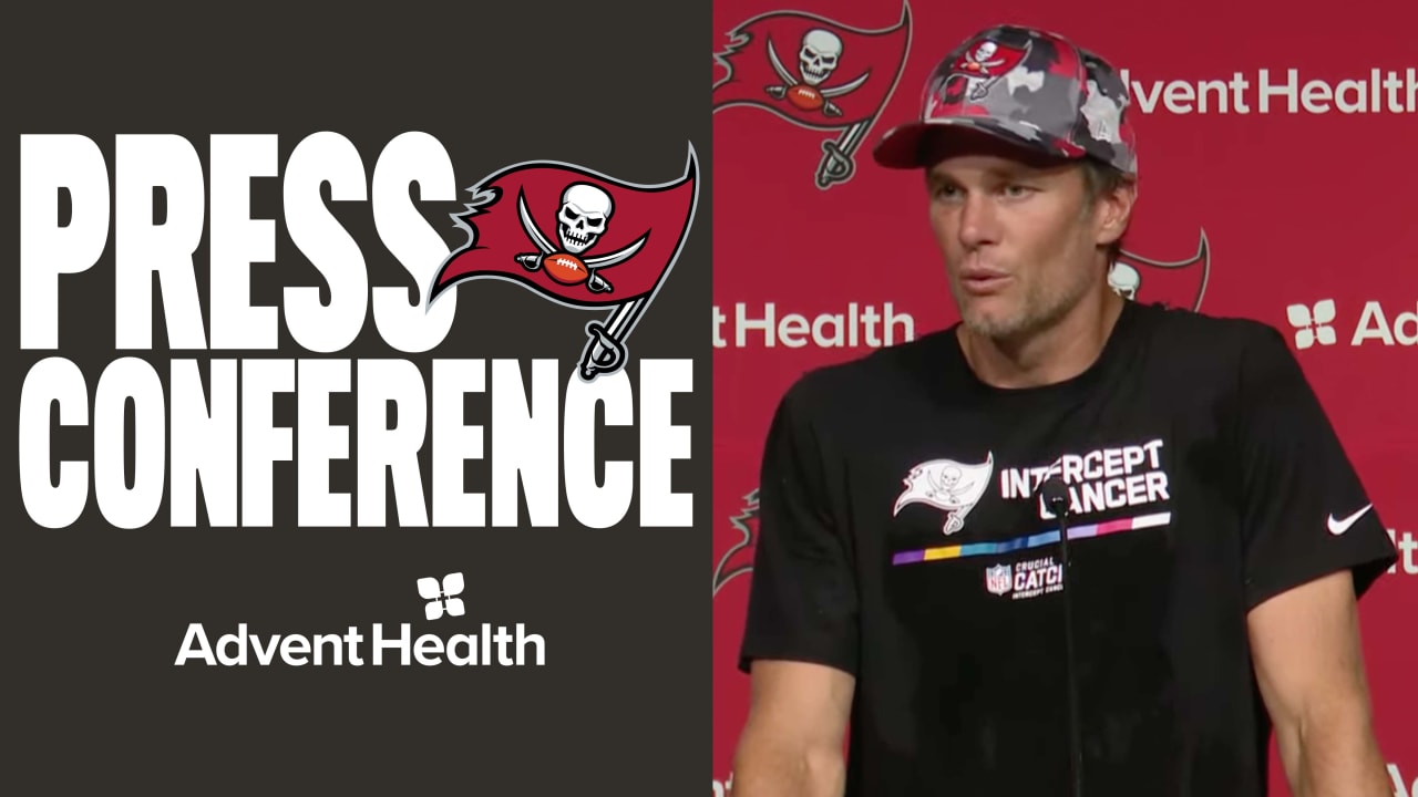 Tom Brady press conference after Bucs' loss to Washington ends