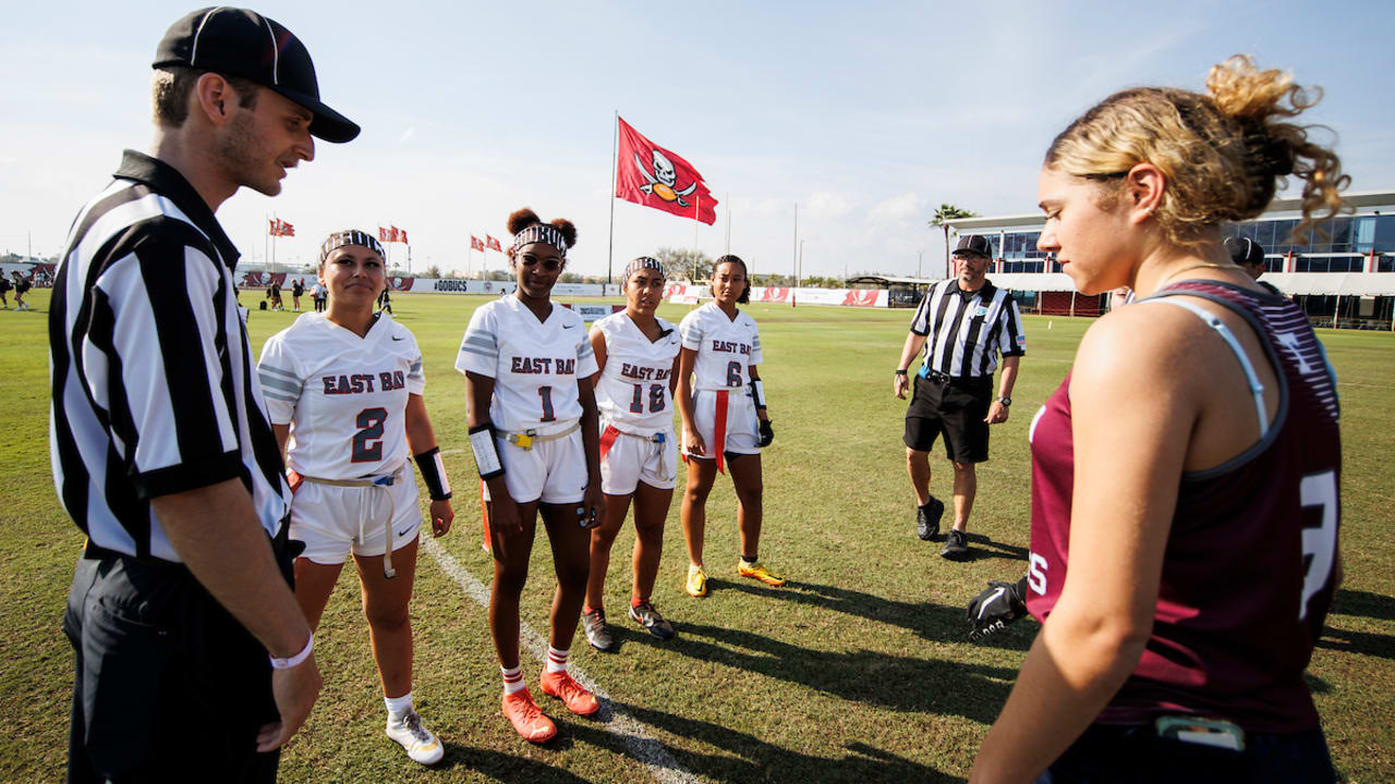 Photos of the 2023 Girls Flag Football Preseason Classic Day 1