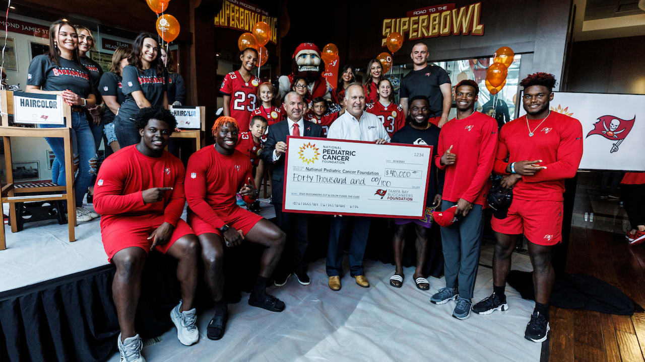 The Tampa Bay Buccaneers hosted 100 kids from East Tampa