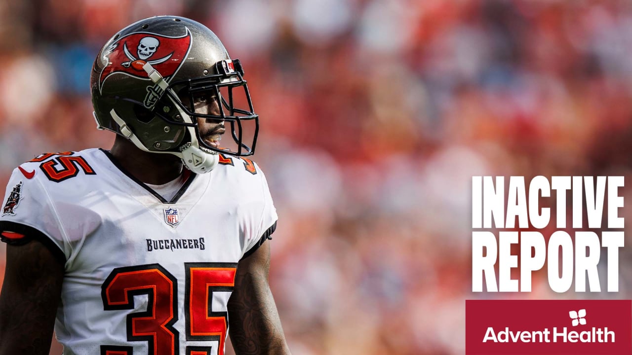 Bucs Falcons Inactives Jamel Dean Kyle Trask Active