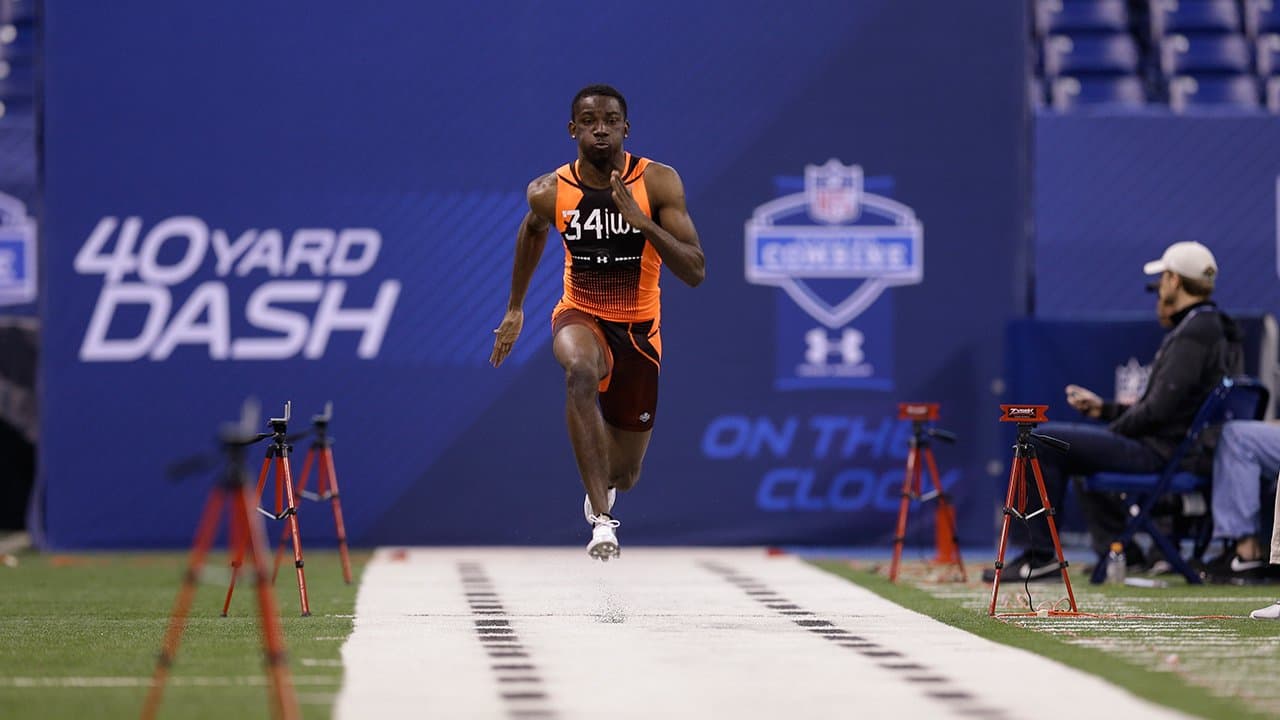 The fastest 40-yard dash times in NFL Combine history, according to NFL.com...