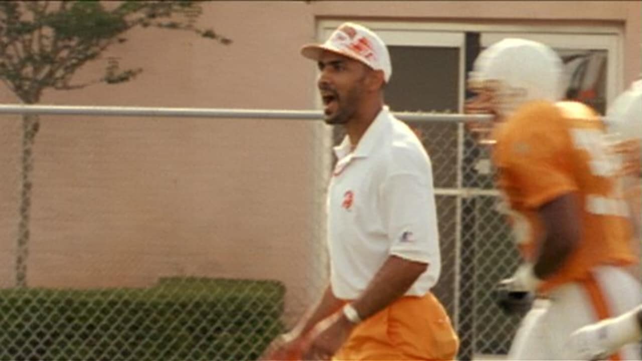 Tony Dungy Mic'd Up at '96 Buccaneers Training Camp