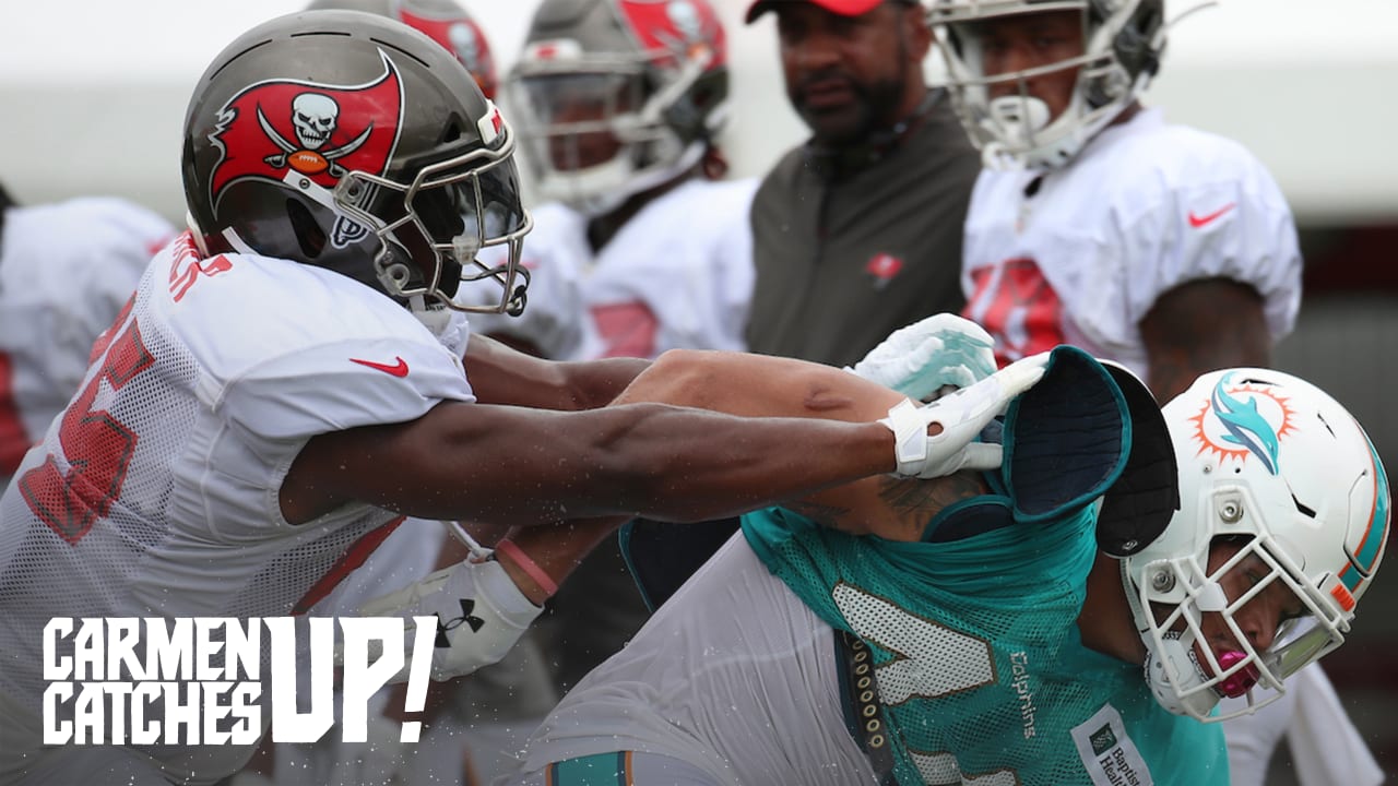 Ronde Barber is Going into the Ring of Honor, RB Peyton Barber Opens Up &  Joint Practices with the Miami Dolphins