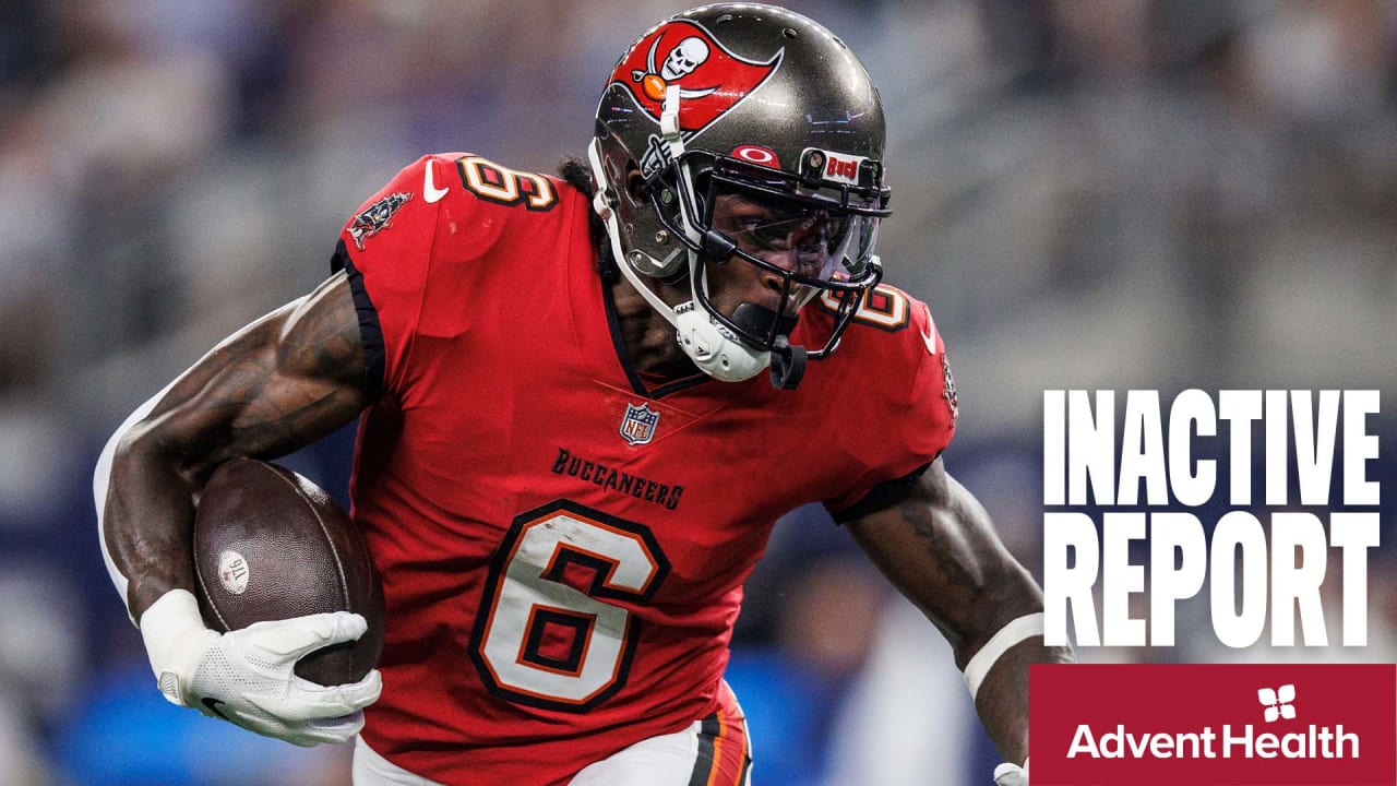 Tampa Bay Bucs vs Green Bay Packers: Week Three Inactives - Bucs