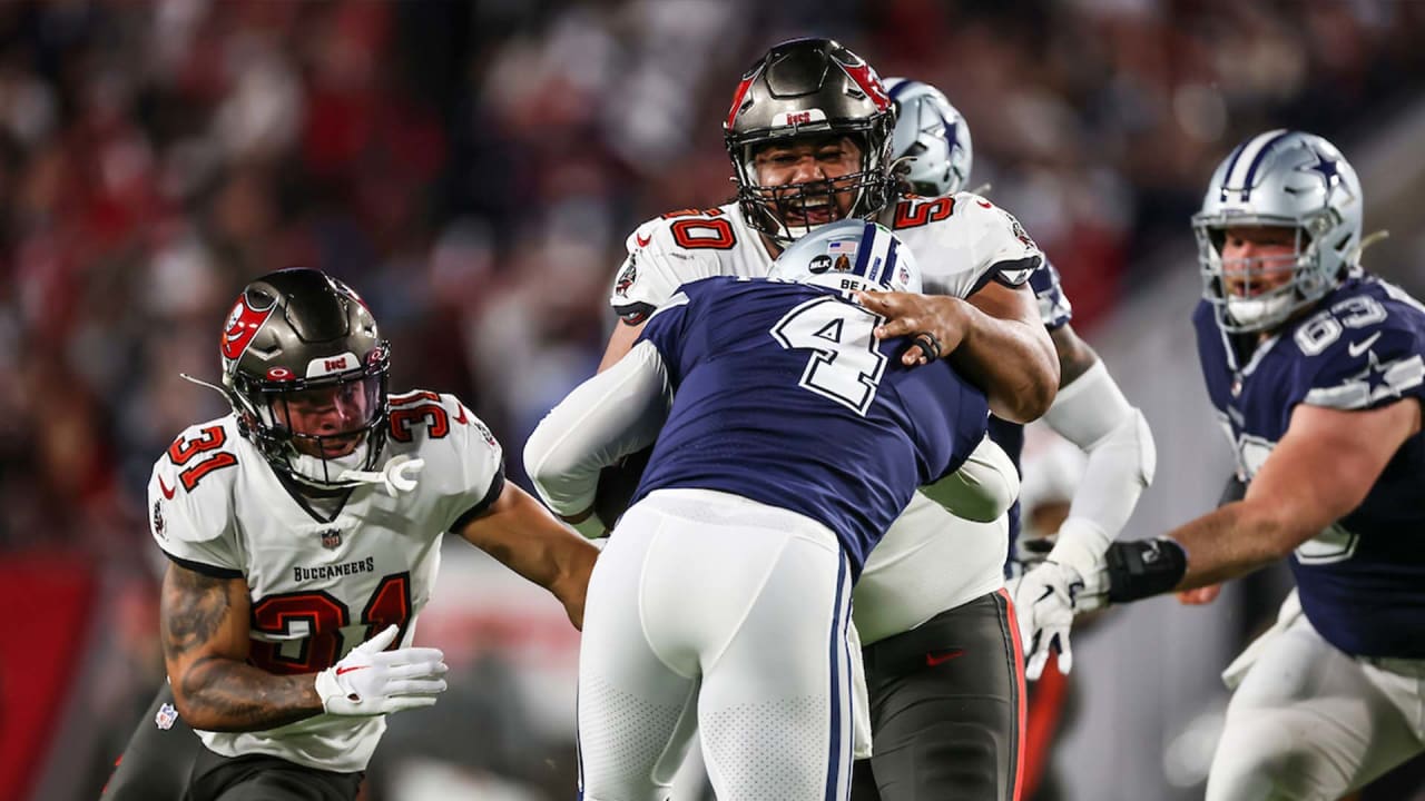 NFL Wild Card Round Dallas Cowboys vs. Tampa Bay Buccaneers Team Score
