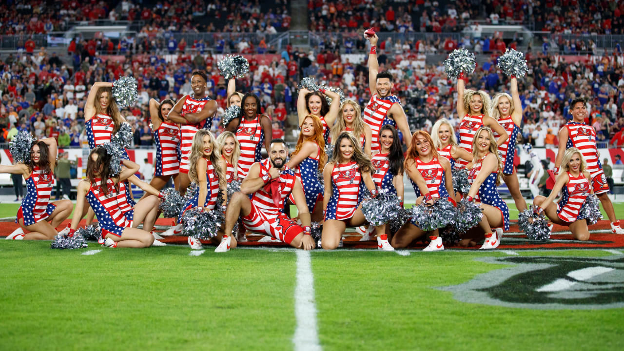 Bucs Cheerleaders Photos from Giants vs. Bucs Game