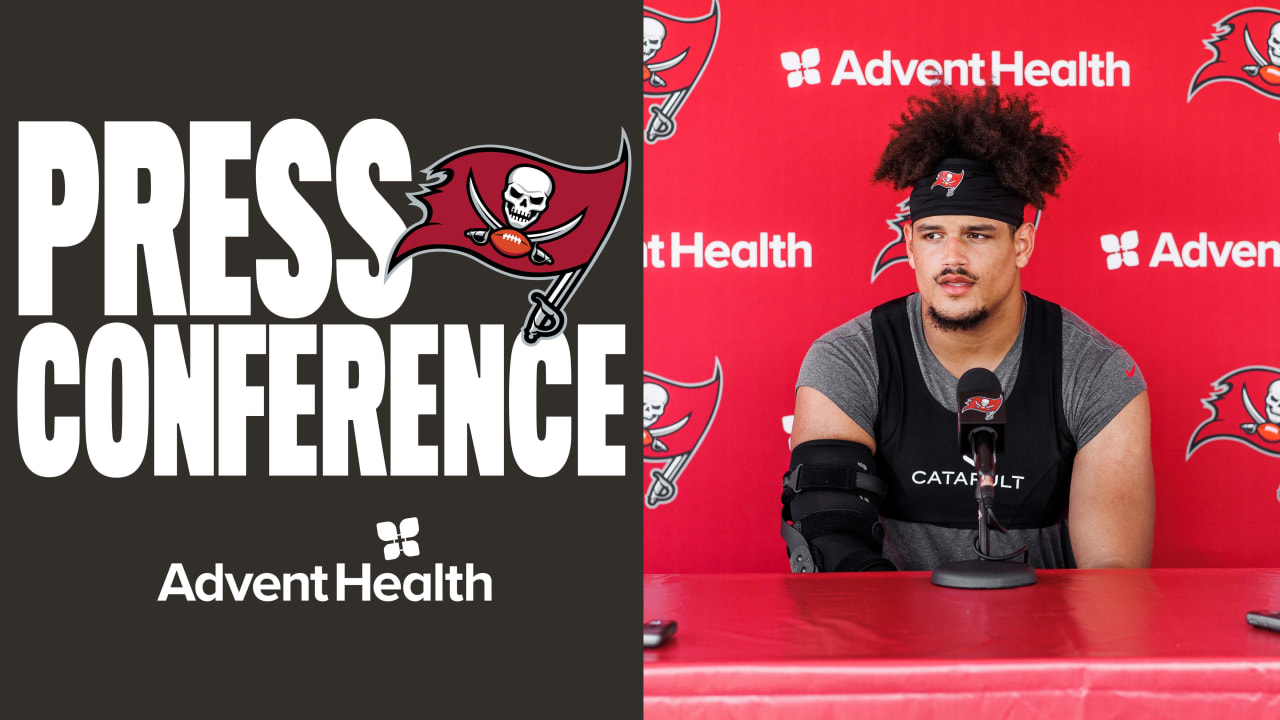 Tampa Bay Buccaneers NFL Training Camp: Offensive and Defensive Line, Tristan  Wirfs and Logan Hall