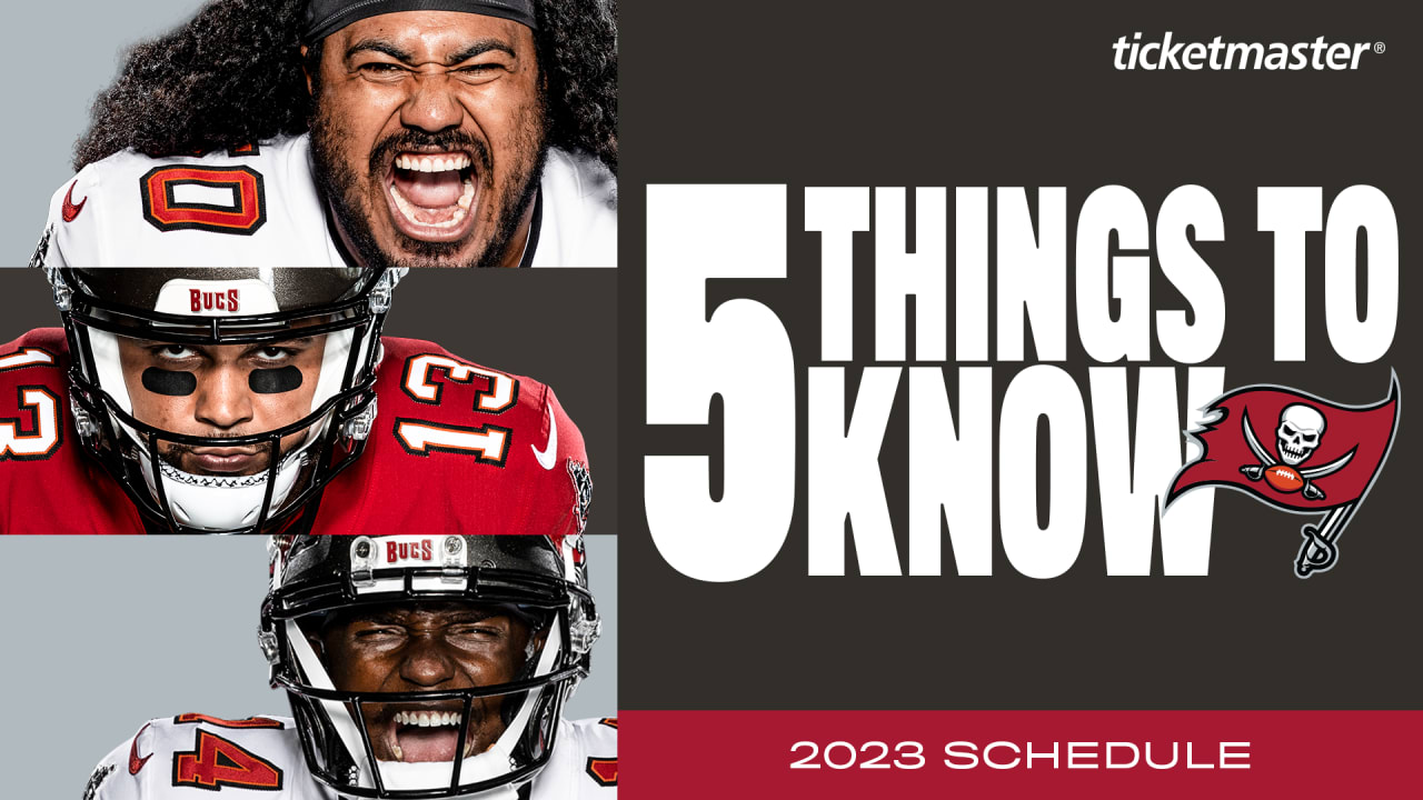 Important Information for Bucs Fans to Know About the Tampa Bay Buccaneers  2023 Schedule