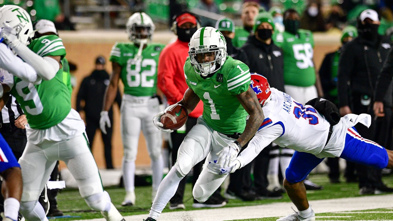 2021 NFL Draft: Wide Receiver Jaelon Darden, North Texas, Round 3