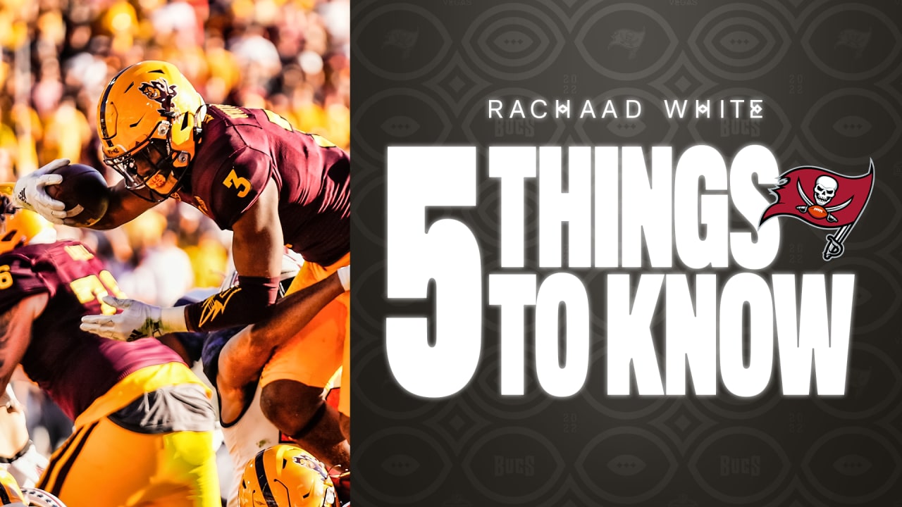 What Bucs fans should know about 3rd Round Pick (91 Overall) RB Rachaad White - Vimarsana News