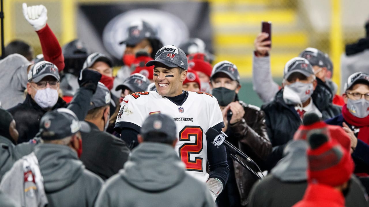 Buccaneers Super Bowl parade: Tom Brady combine t-shirts worn