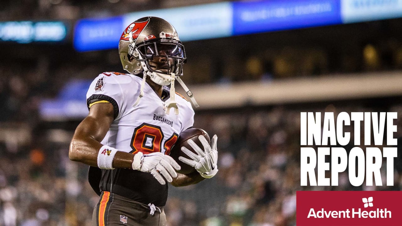 Bucs-Panthers Inactives | Jamel Dean, Antonio Brown Return - Vimarsana News