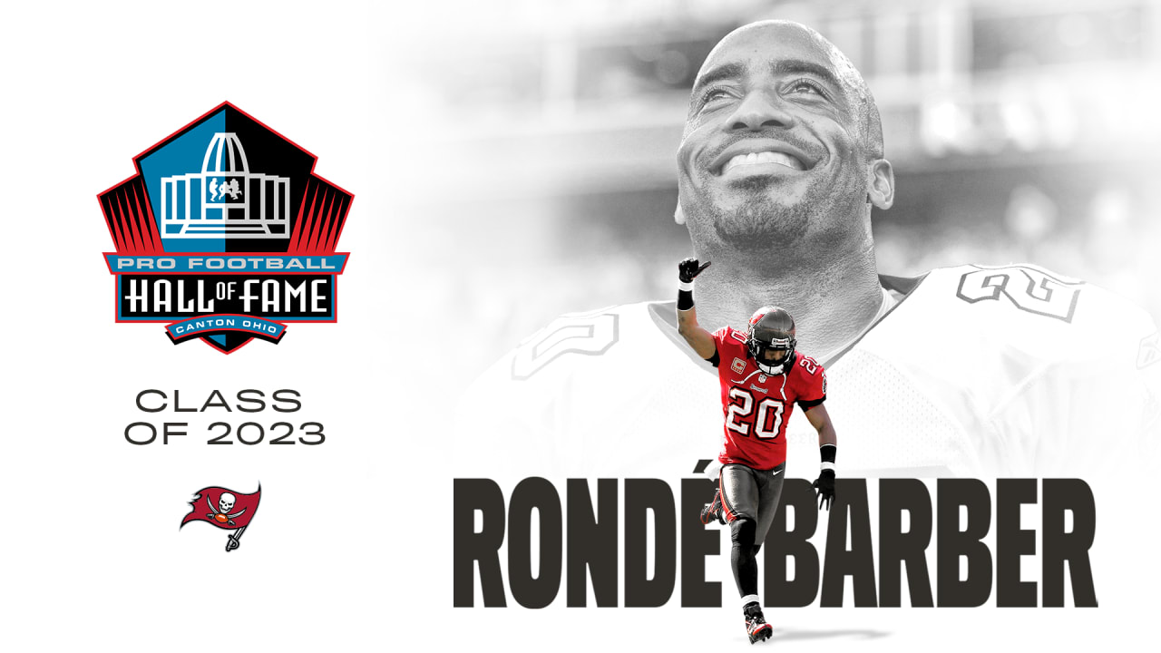 Rondé Barber Elected to Pro Football Hall of Fame Class of 2023