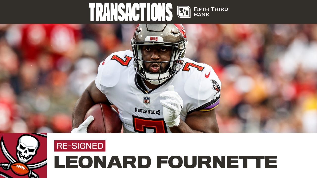 Tampa Bay Buccaneers officially release running back Leonard Fournette