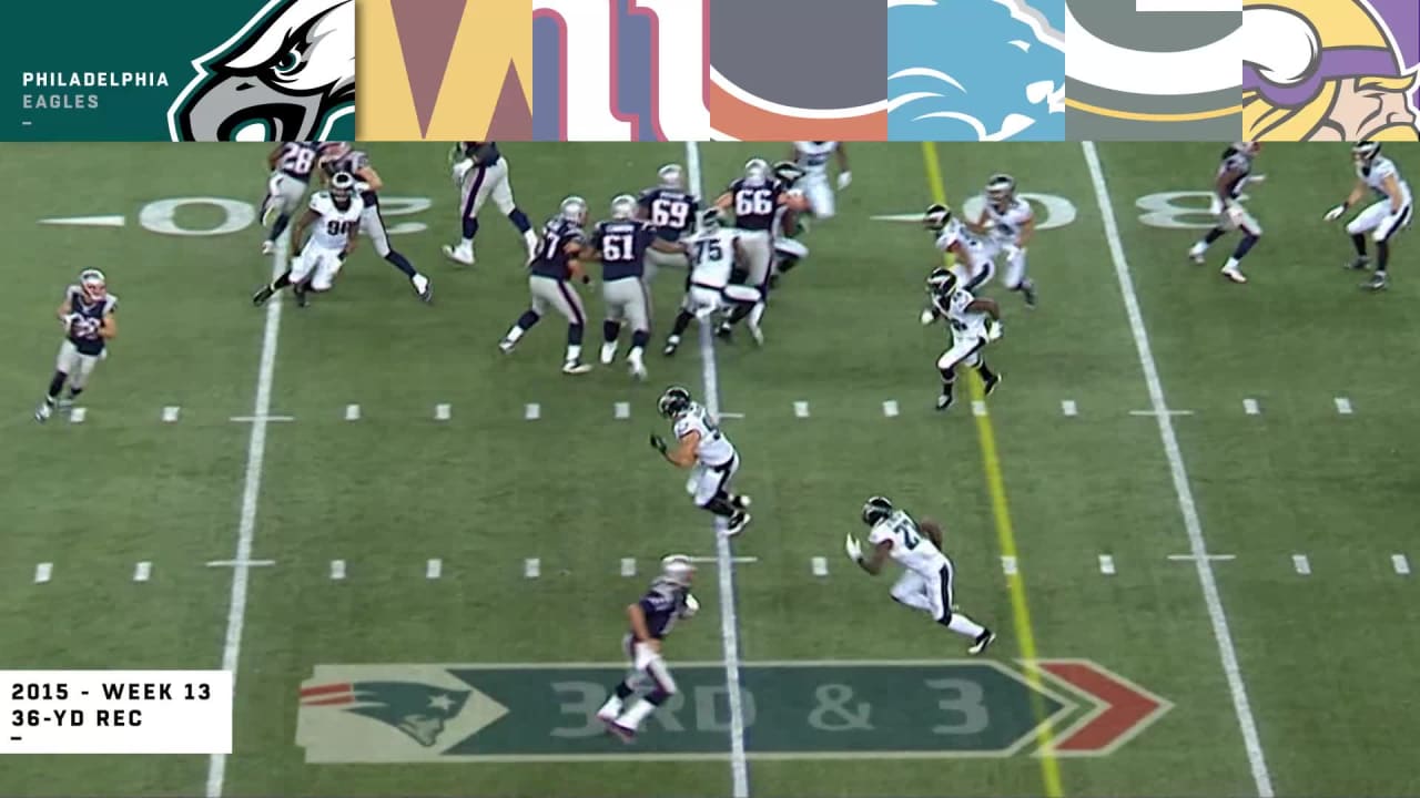 Tom Brady Best Plays from 2 TD Game vs. Eagles