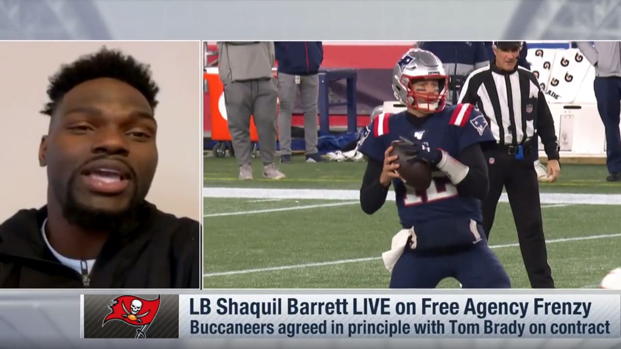 Tom Brady sends condolences to Shaq Barrett after Bucs star's