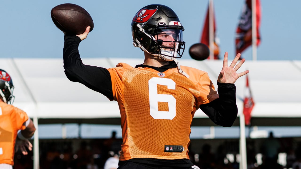 QB Baker Mayfield Tight Window Throw to Payne Durham Highlight