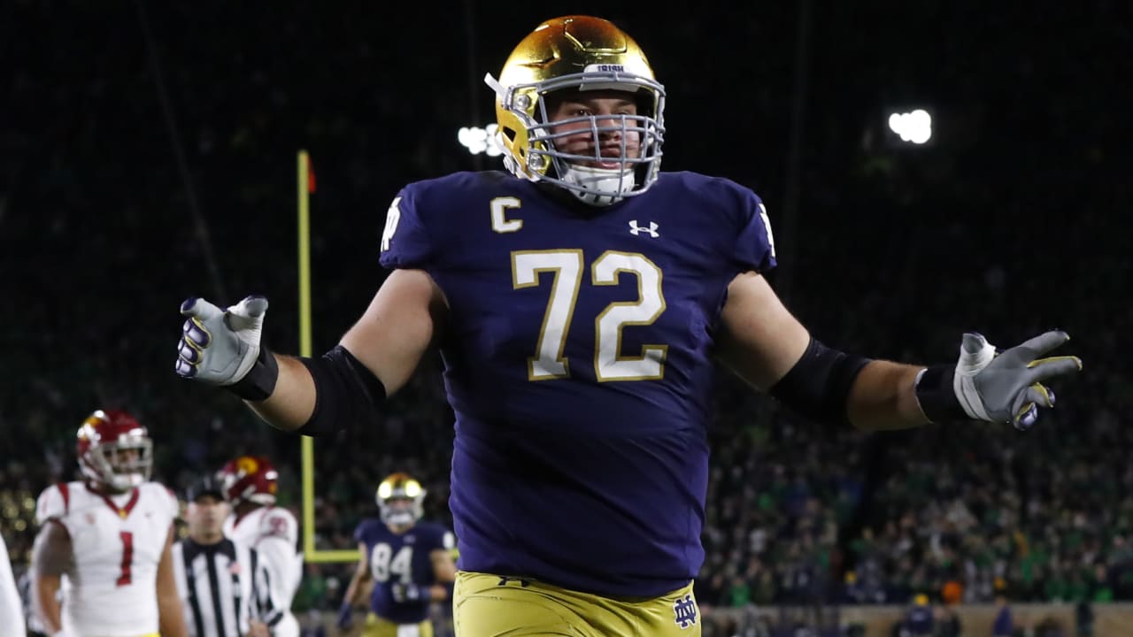 Former Gateway/Notre Dame OL Robert Hainsey Drafted by Tampa Bay