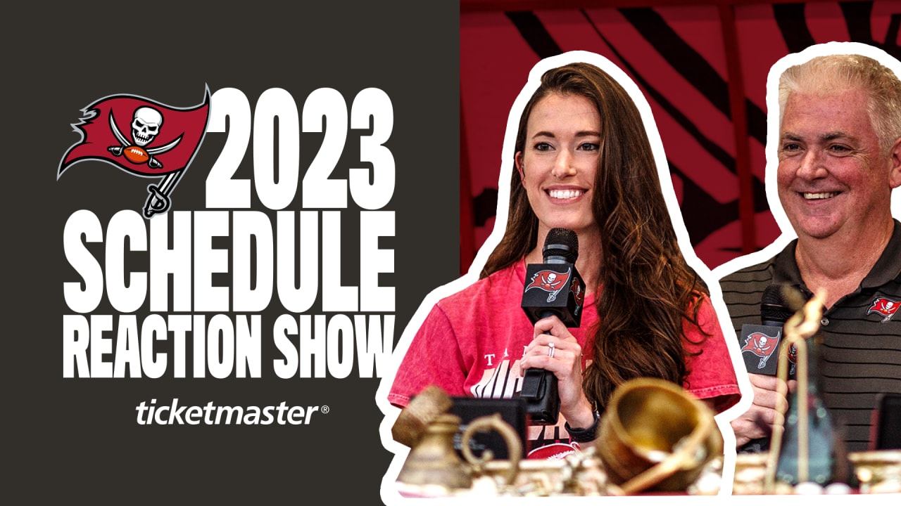 Tampa Bay Buccaneers on X: We couldn't decide how to release our 2023  schedule, so @TristanWirfs78 and @KoKieft asked AI. @Ticketmaster