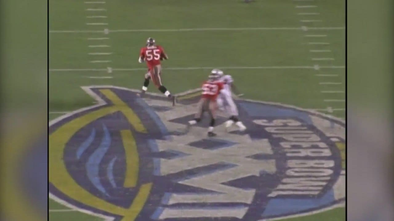 The Buccaneers' best Super Bowl memory is Derrick Brooks' pick six - Bucs  Nation