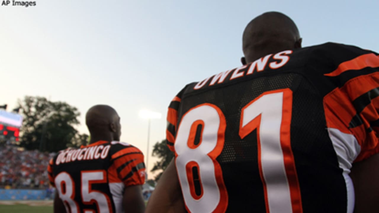 OCHOCINCO AND T.O. IN CINCINNATI FOR MNF! 