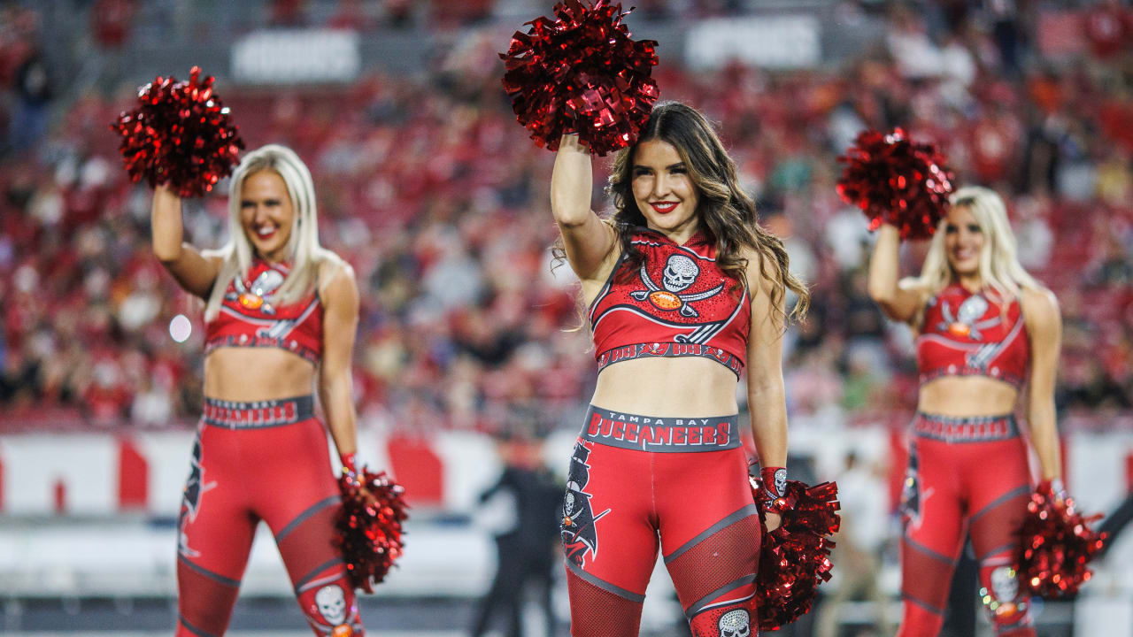 Bucs Cheerleaders Photos from Saints vs. Bucs Game