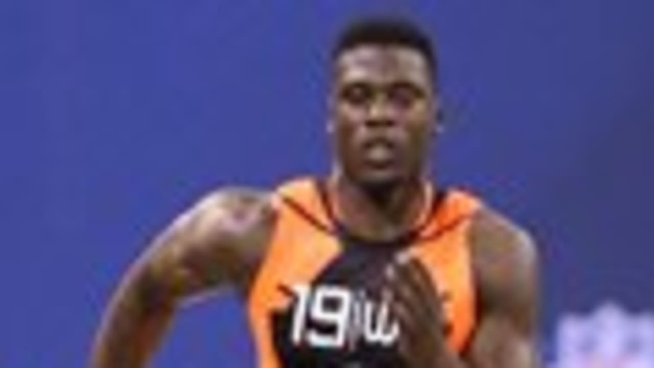 WATCH WRs' Combine Workouts